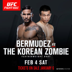 UFC Fight Night Houston: Bermudez vs. Korean Zombie Results & Recap Streaming To Your Face