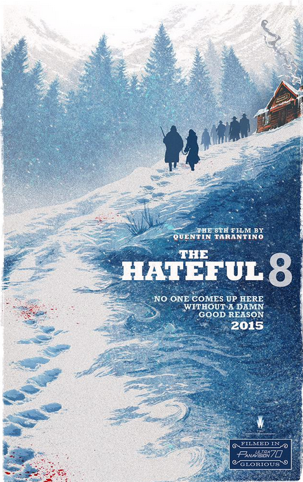 The Hateful 8 Comic Con Poster!