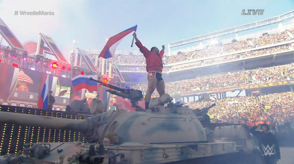 WrestleMania-31-Rusev-Tank