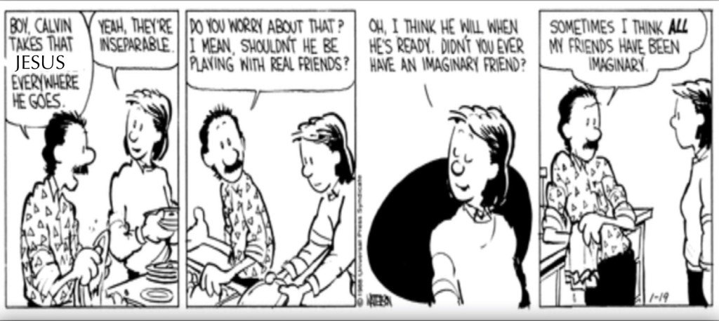 CALVIN AND NO GOD