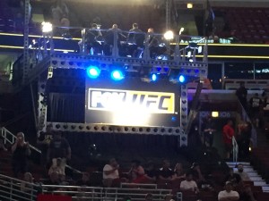 UFC on Fox in arena