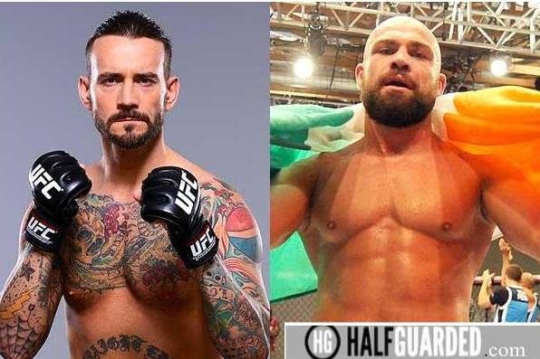 CM Punk and Cathal Pendred fighting