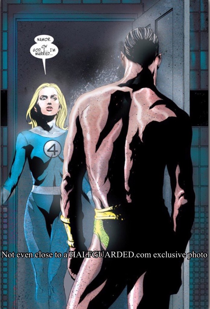 Namor seduces Sue Storm