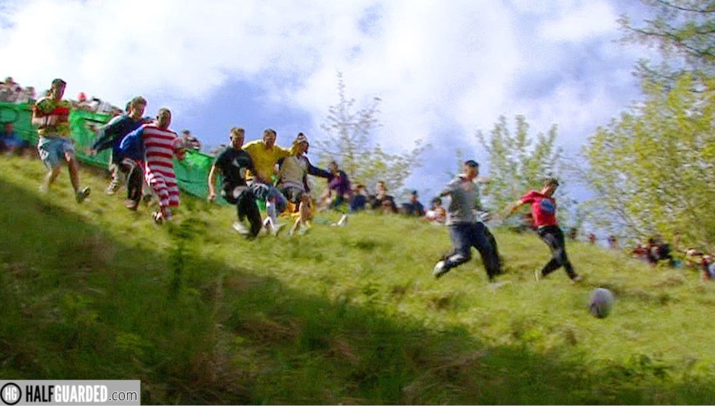 Cheese-rolling