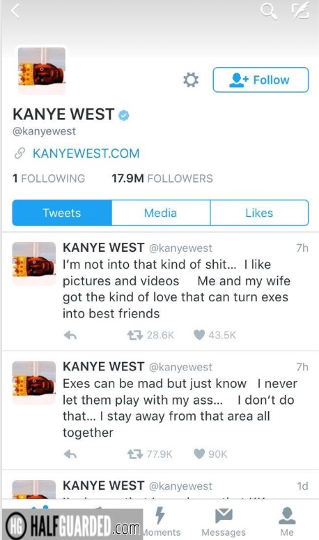 Kanye West Butt Munching
