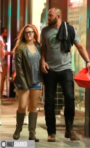 Ronda Rousey and Travis Browne