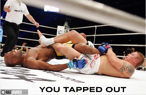 UFC tap out