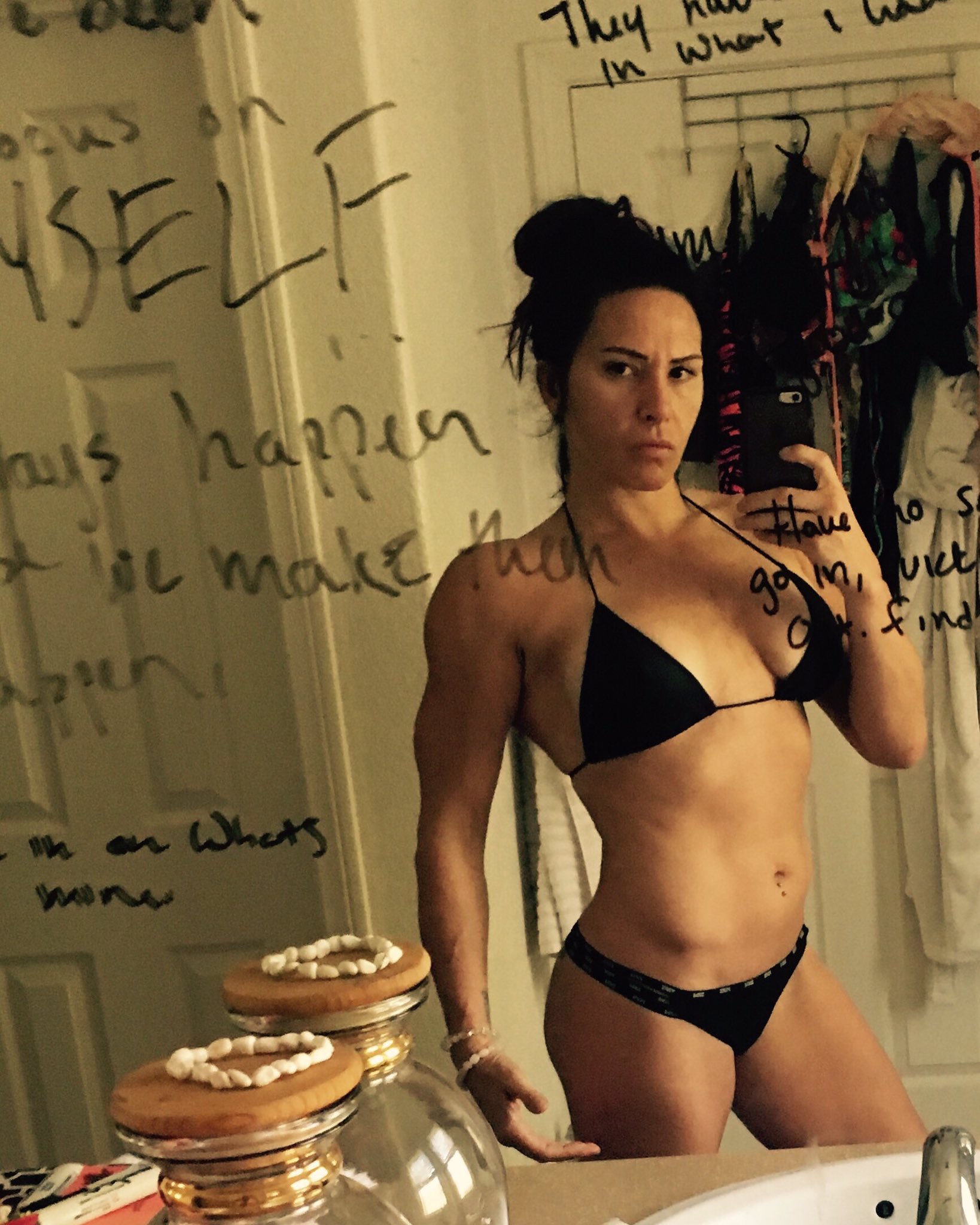 Cat Zingano naked weigh in