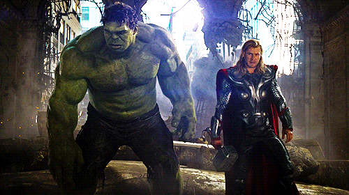 Thor KO Hulk Avengers
