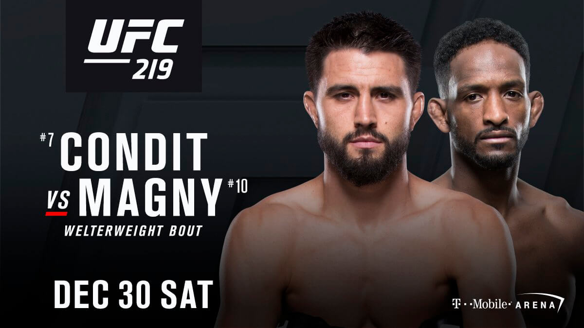 ufc 219 free live stream results