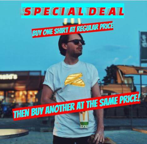 GRILLED CHEESE SPECIAL DEAL T SHIRT