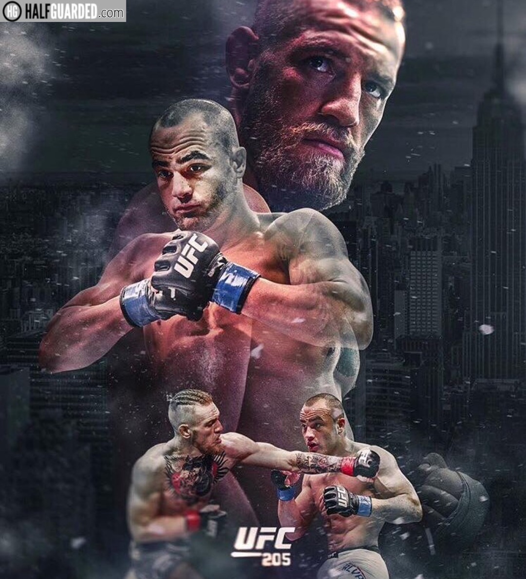 UFC 205 poster