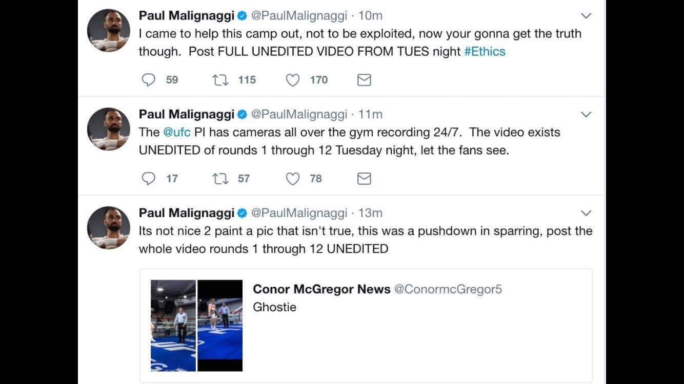 Conor hot take tweet paulie