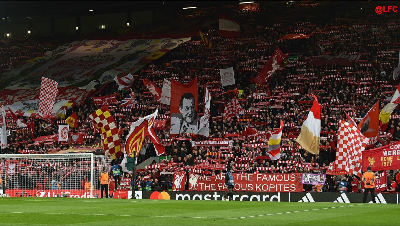 the kop anfield liverpool fc