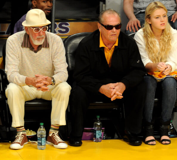 Lakers fans celebrity nba