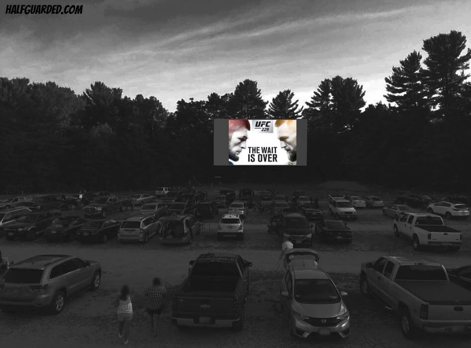 UFC 229 Drive In Movie Theater