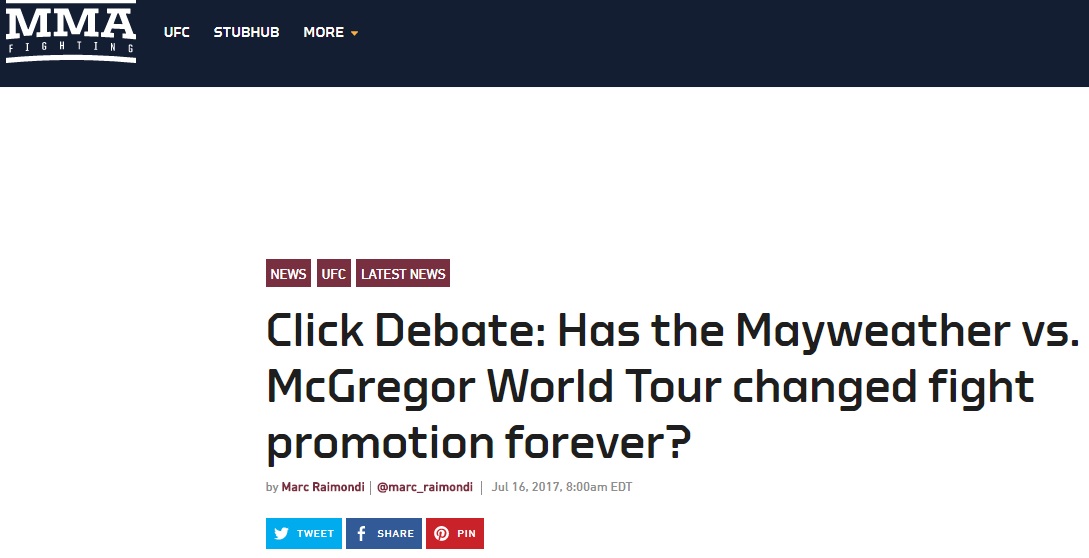 mayweather vs mcgregor hot takes