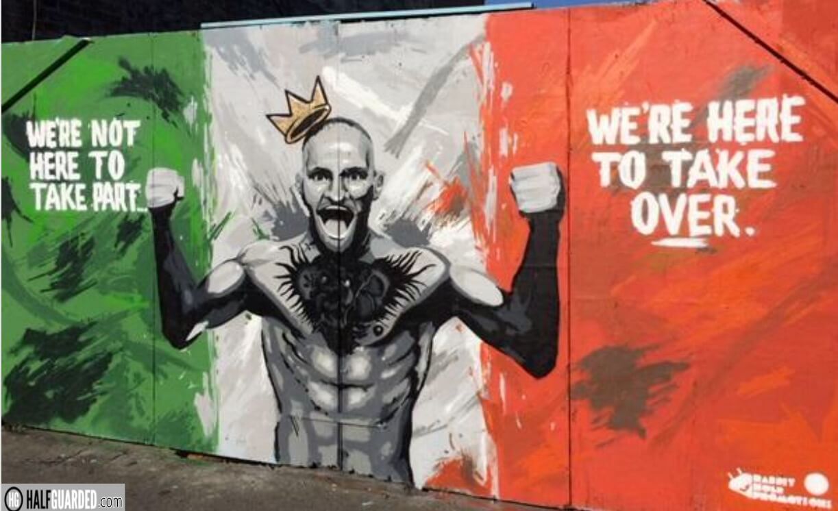 Conor McGregor mural