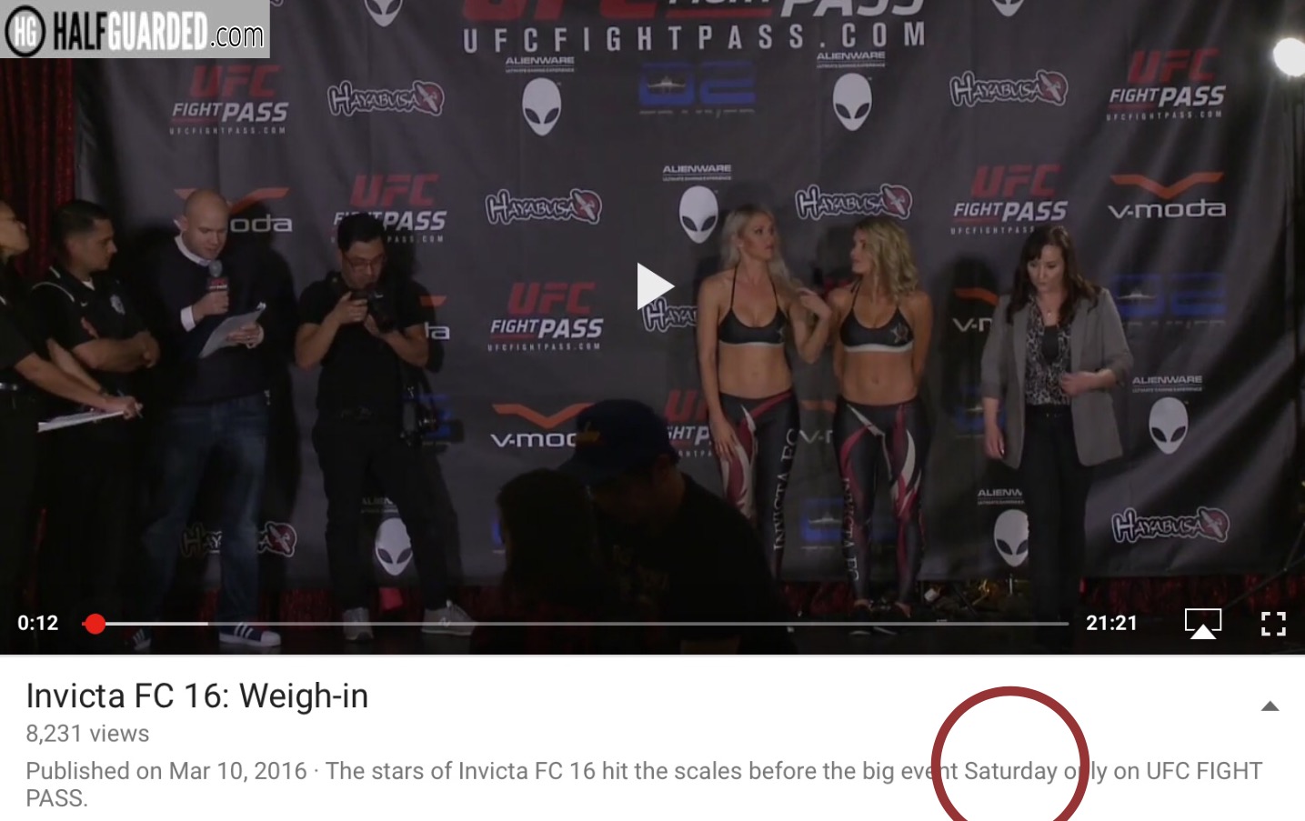 Invicta FC 16 weigh fail 