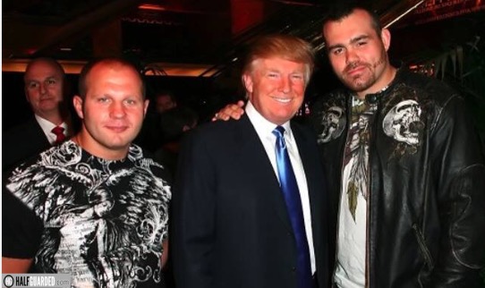 Trump Ufc fedor sylvia