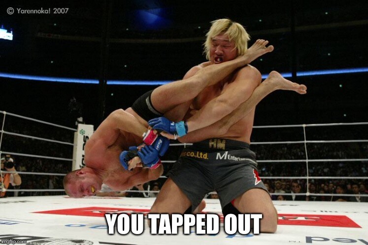 Tap out