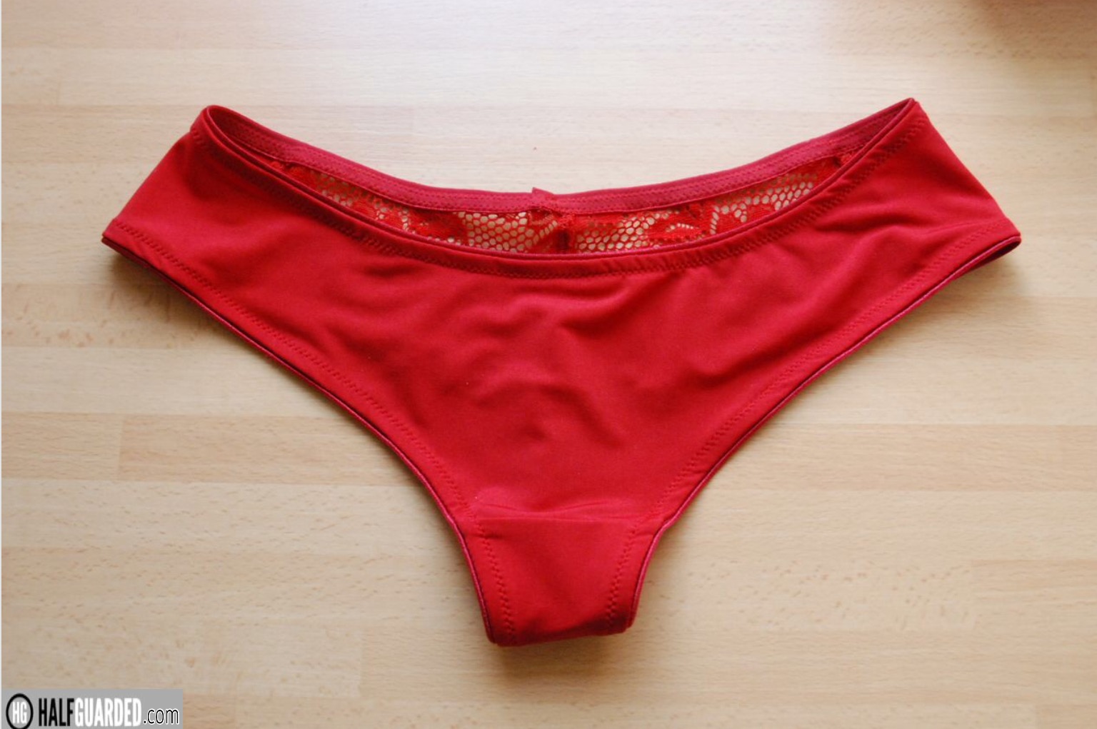 Red panties