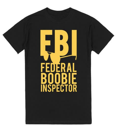 boob inspector shirt