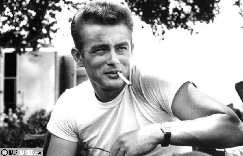 james dean smoking is cool