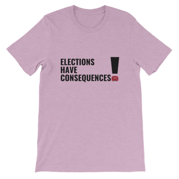 ELECTIONS HAVE CONSEQUENCES T SHIRT