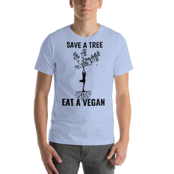 save a tree eat a vegan t shirt