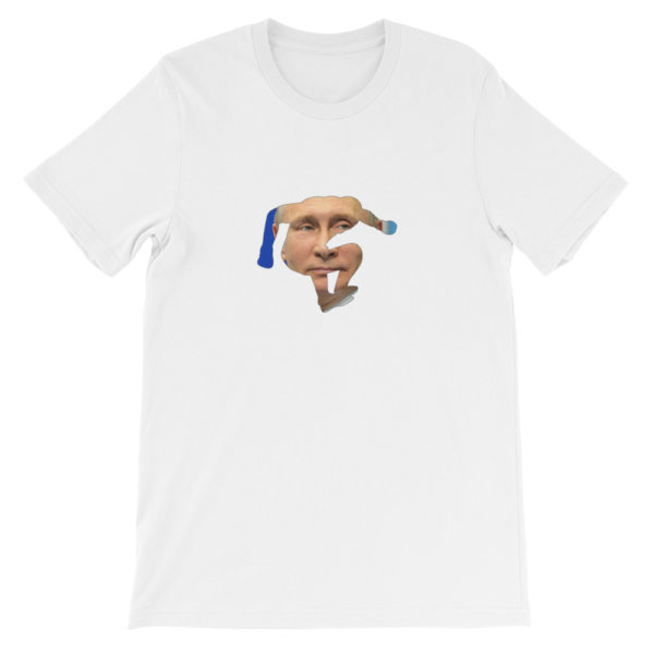 KHABIB W PUTIN FACE FLYING T SHIRT