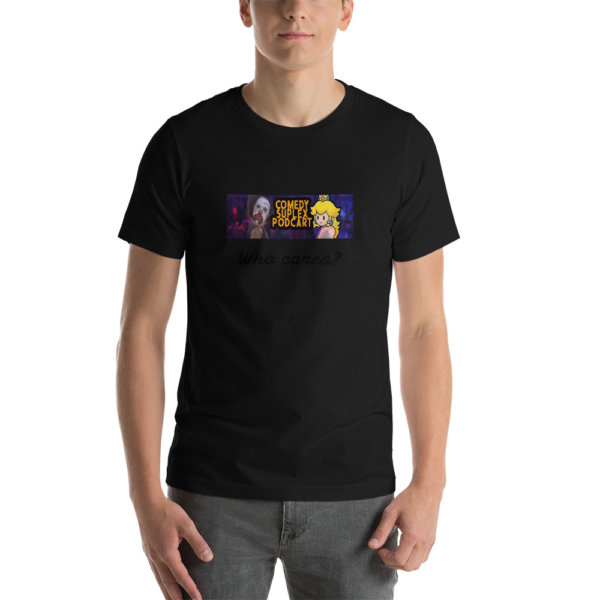 comedy suplex podcart t shirt