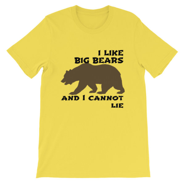 I LIKE BIG BEARS T SHIRT