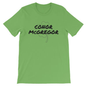 CONOR MCGREGOR SHAMROCK T SHIRT