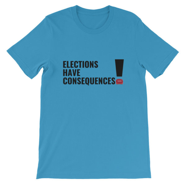 ELECTIONS HAVE CONSEQUENCES T SHIRT