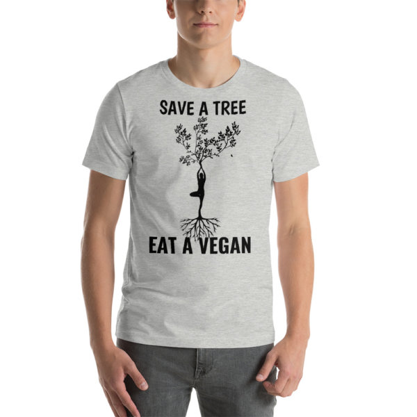 save a tree eat a vegan t shirt