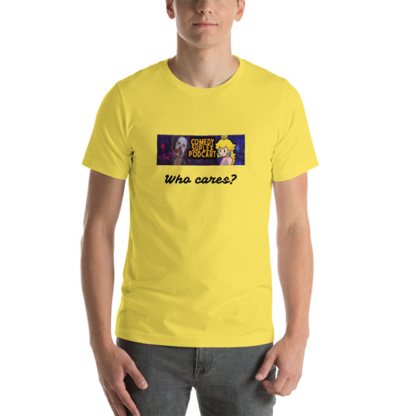 comedy suplex podcart t shirt