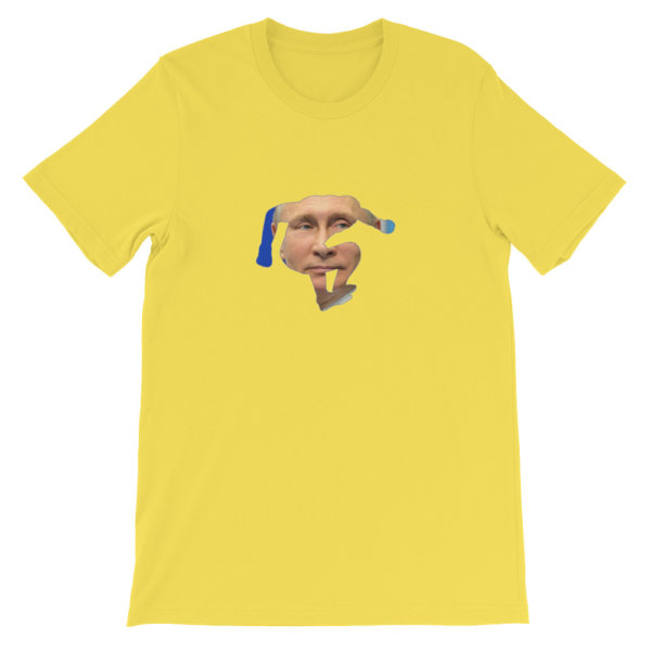 KHABIB W PUTIN FACE FLYING T SHIRT