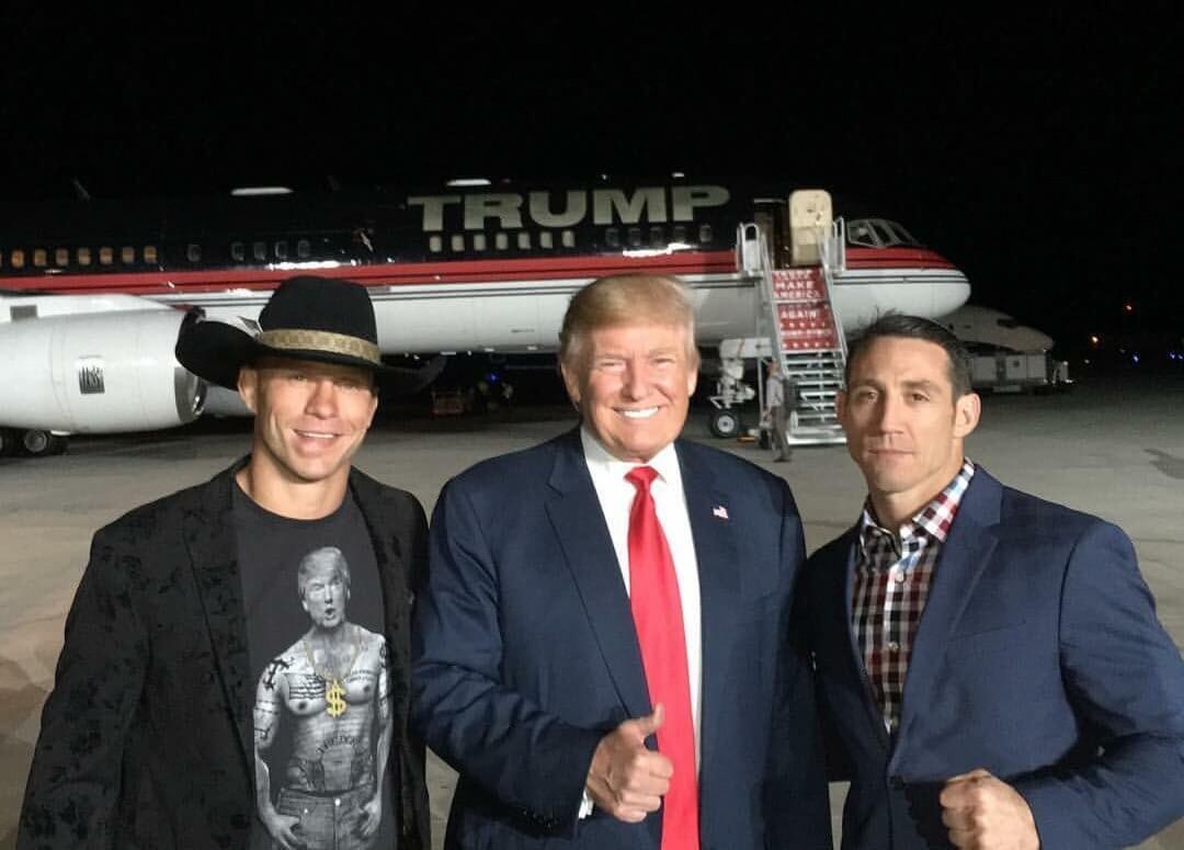 trump cowboy cerrone and tim kennedy