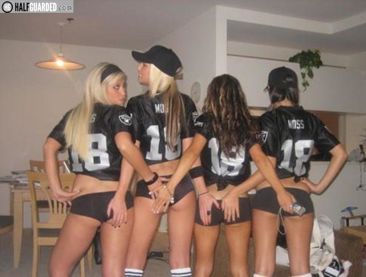 hot and sexy raiders sluts