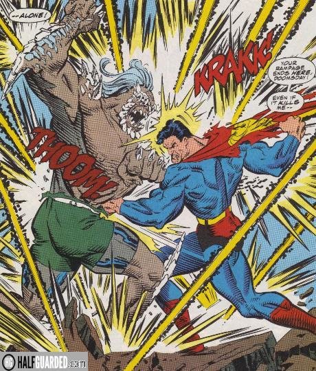 doomsday vs superman - best comic book fights