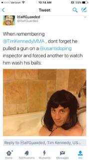 tim kennedy bathes